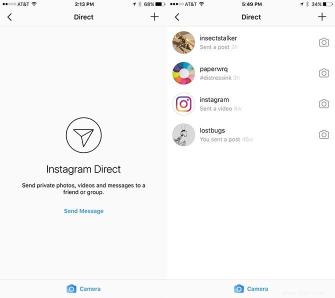 4 façons d envoyer des messages directs sur Instagram 