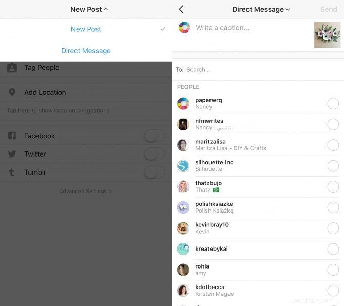 4 façons d envoyer des messages directs sur Instagram 