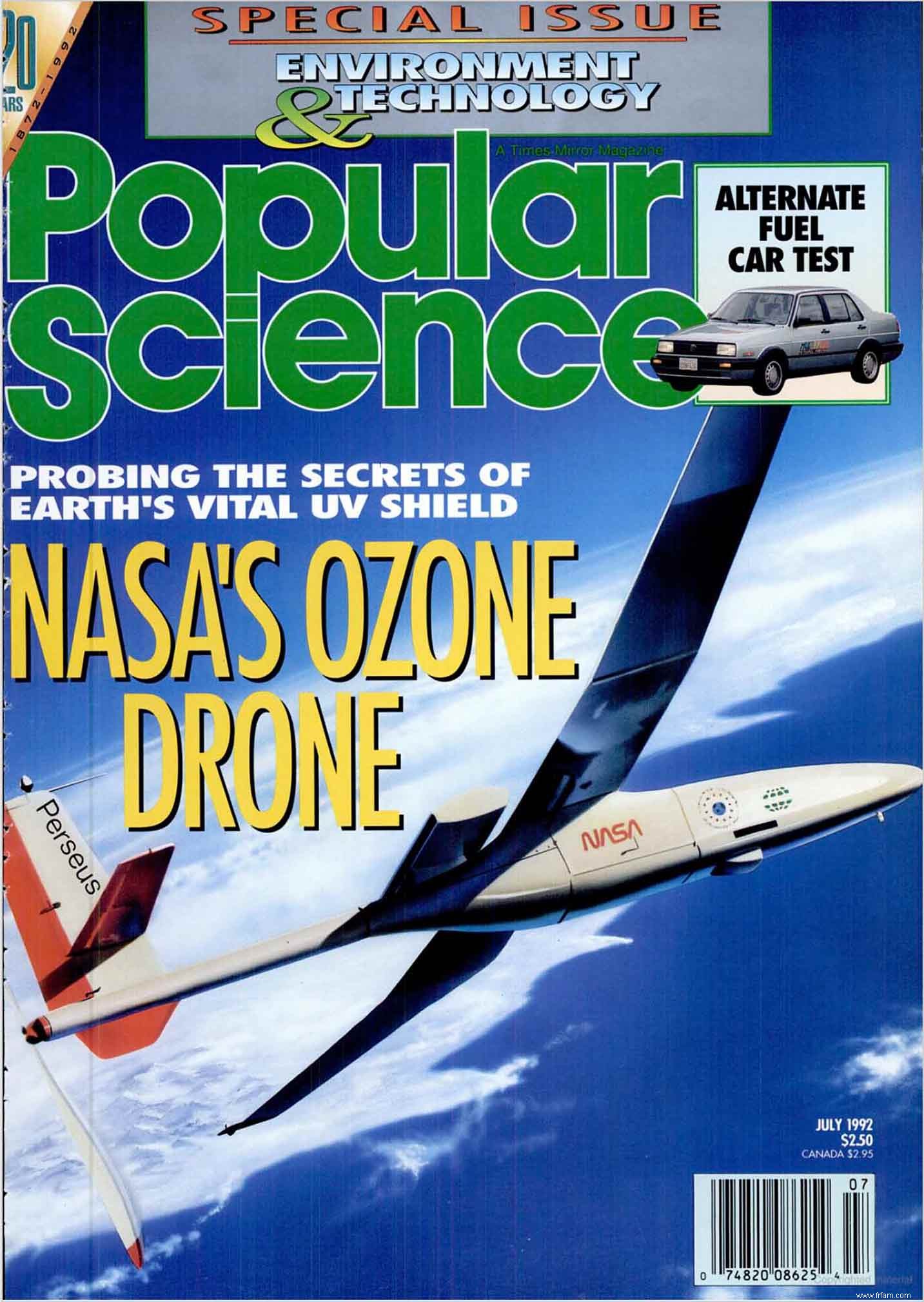 Depuis les archives :la NASA envoie un drone pour aider à sauver la couche d ozone 