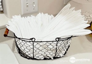 Jeter les serviettes en {papier} ! 