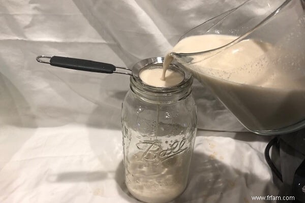 Le moyen facile de faire du lait d avoine 