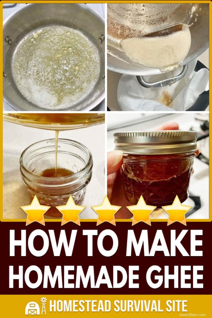 Comment faire du ghee maison 