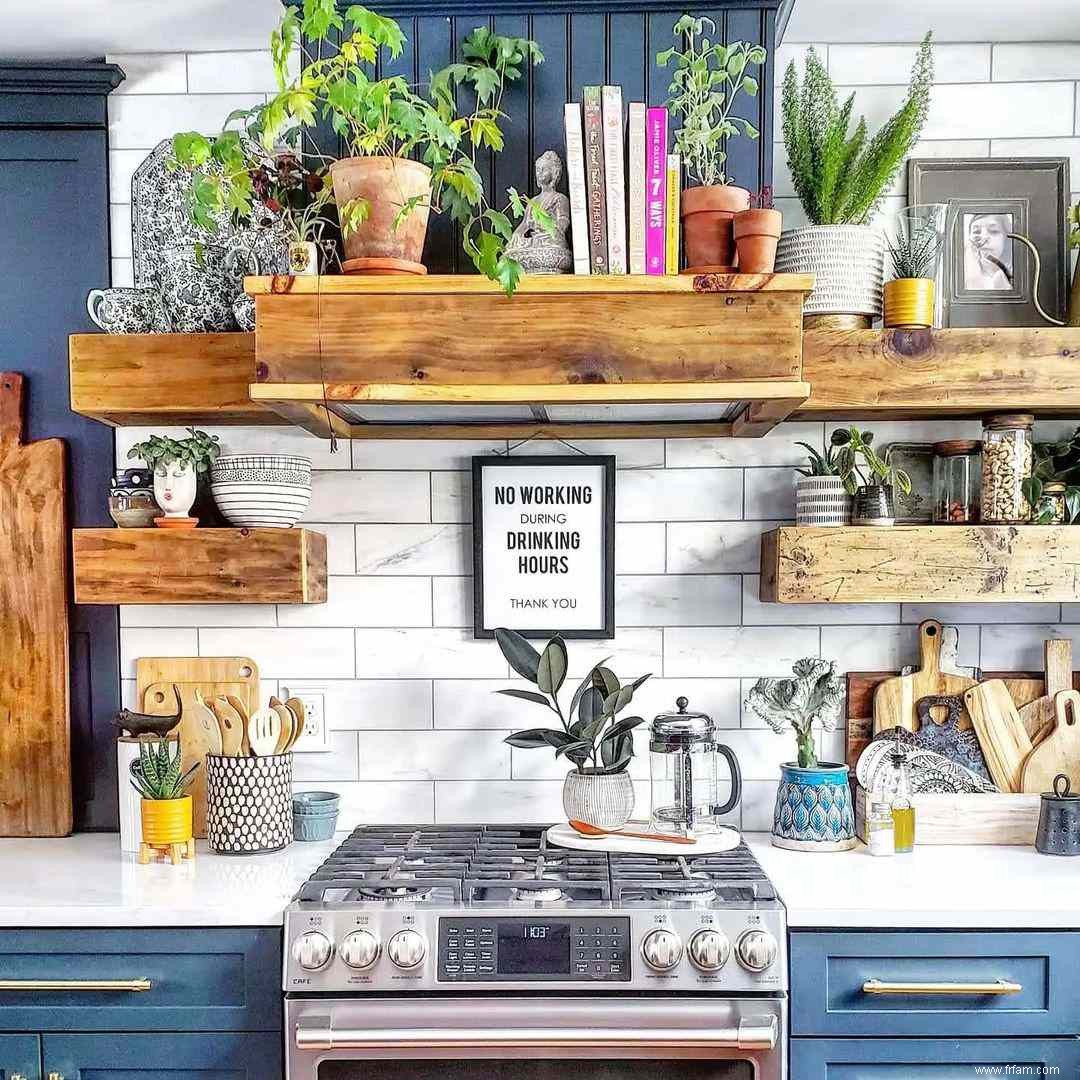 44 idées créatives de décoration murale de cuisine à essayer 