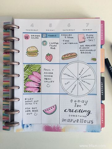 Idées de Bullet Journal pour les débutants 