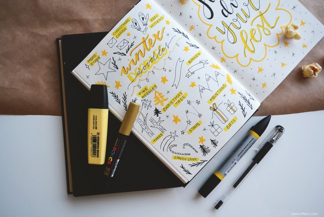 Idées de Bullet Journal pour les débutants 