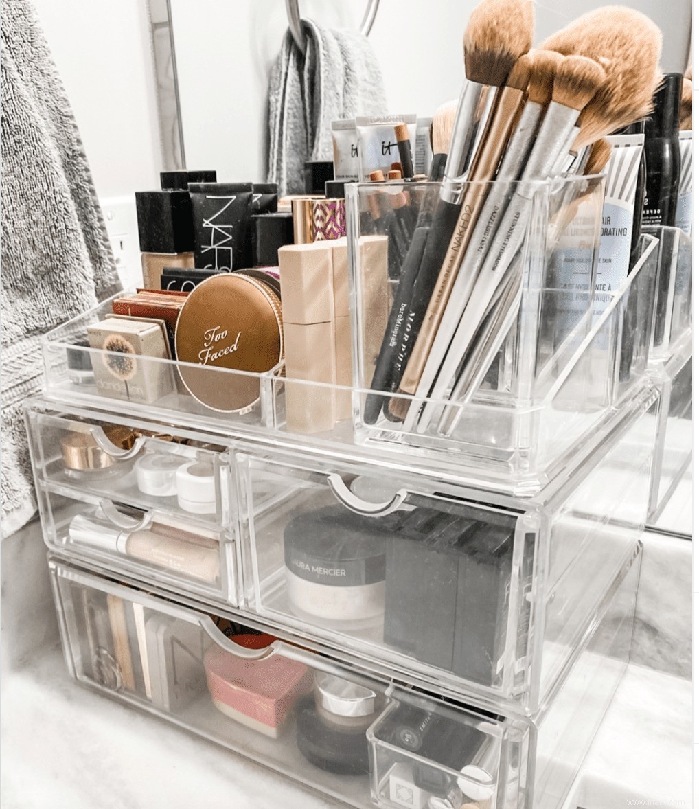 15 conseils intelligents pour organiser votre maquillage 