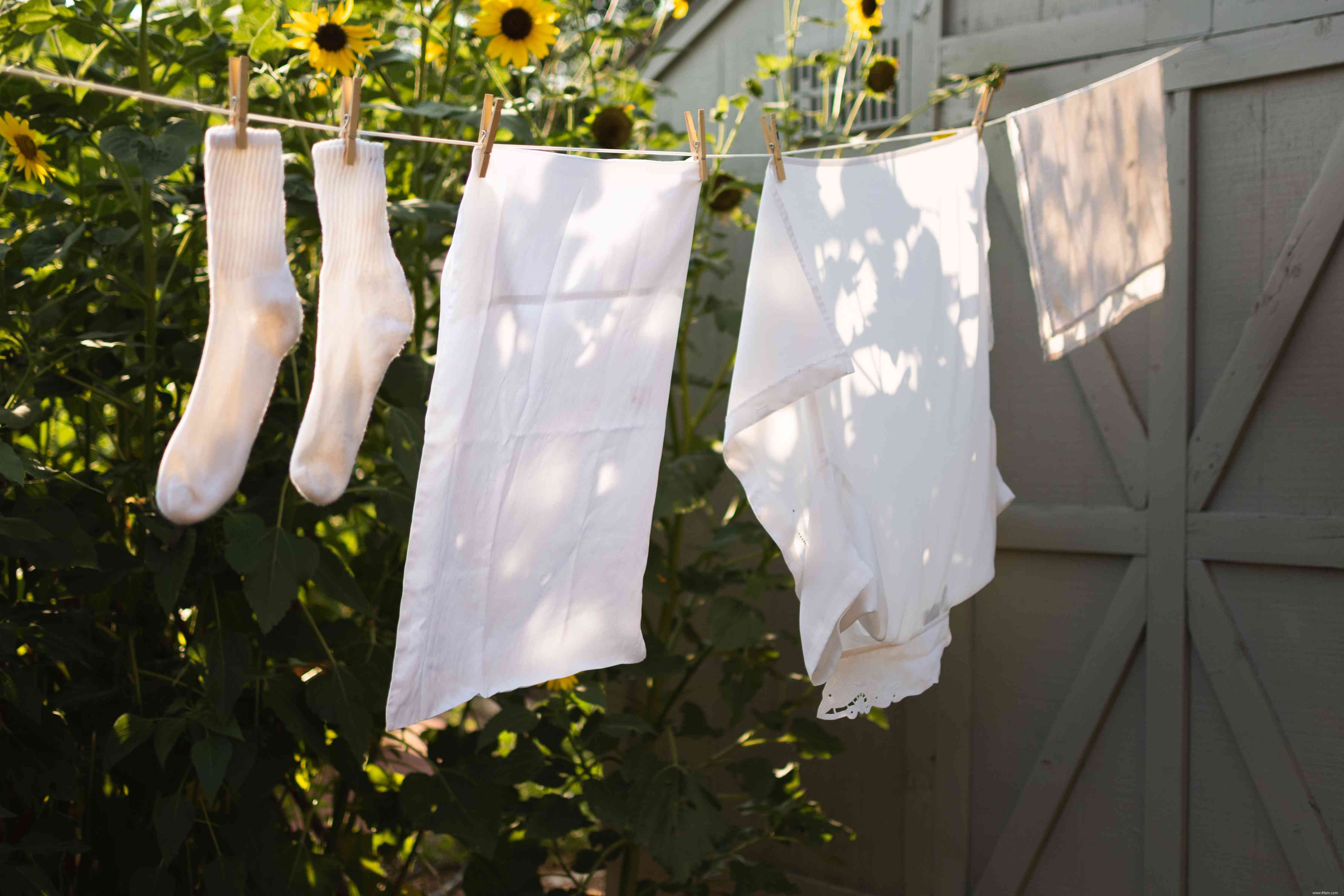 Problèmes de linge à sécher en ligne résolus 