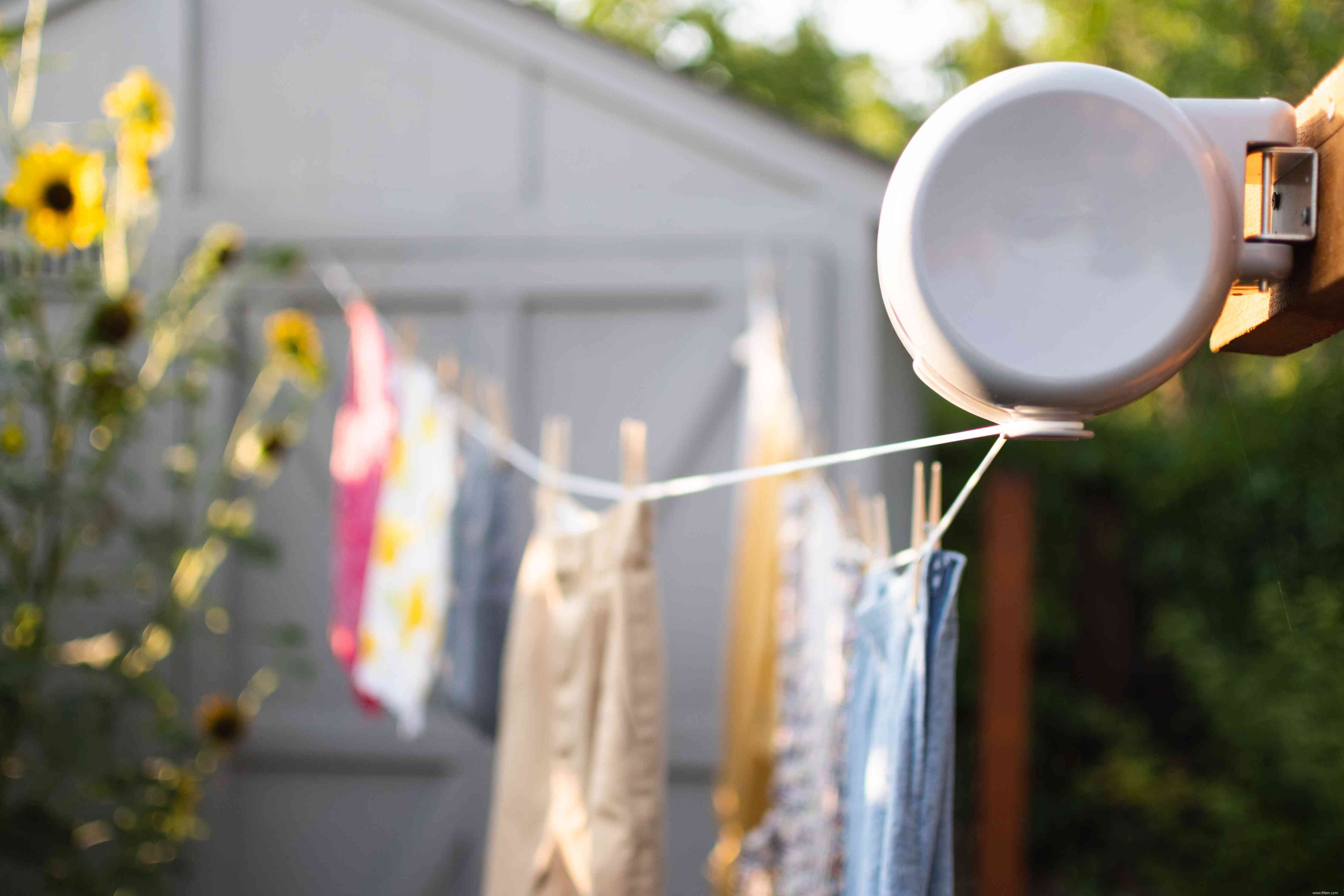 Problèmes de linge à sécher en ligne résolus 