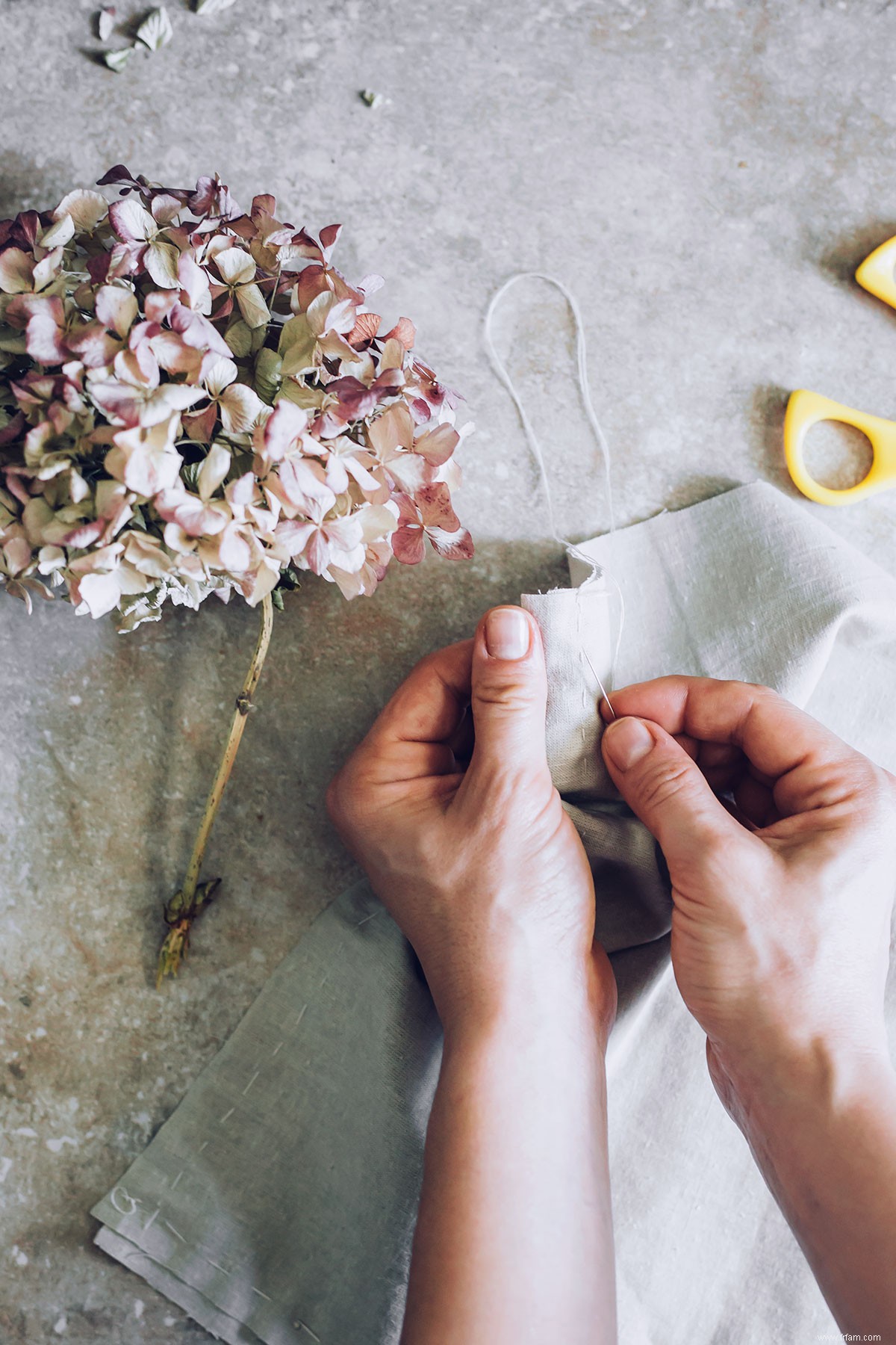 Comment faire des serviettes en tissu recyclées 