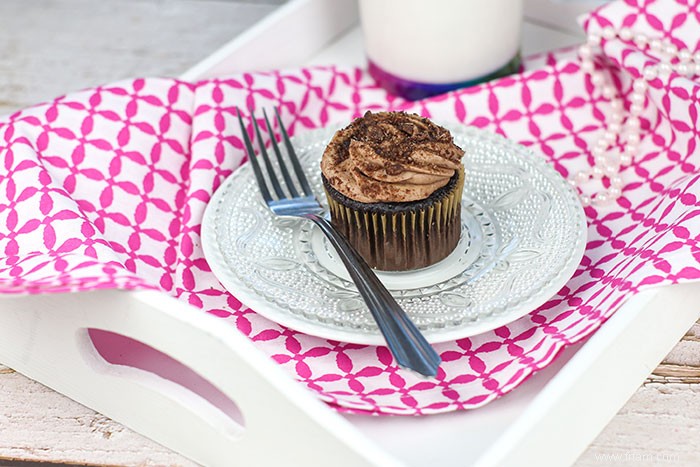 Recette de cupcakes aux galets de cacao 