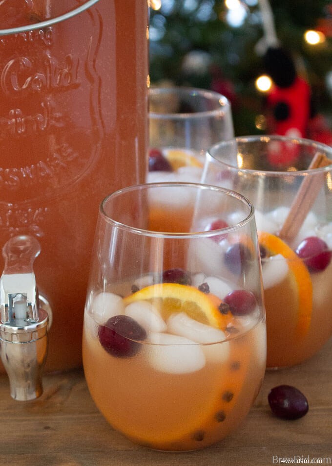 Punch de Noël facile aux épices avec vodka 