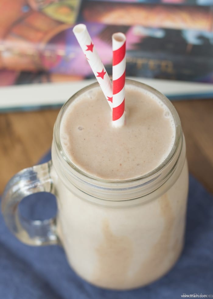 Recette de smoothie sain à la bière au beurre 