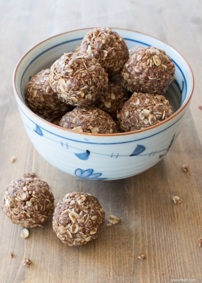 Boules d énergie au chocolat sans cuisson que les enfants adorent 