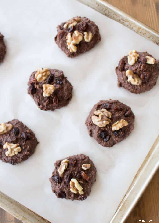 Biscuits au chocolat sains pour le petit-déjeuner… ou à tout moment 