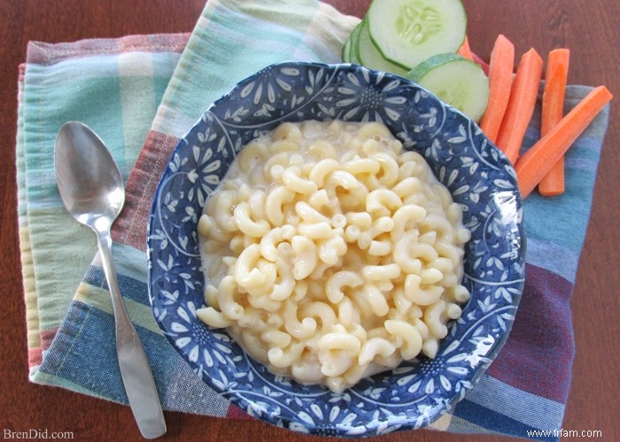 Macaroni au fromage maison facile pour une personne 