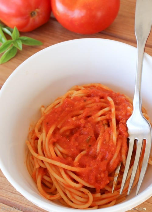 Incroyable recette de sauce tomate 