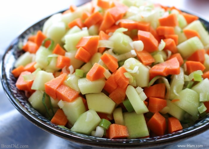 Recette de salade de concombre asiatique facile 