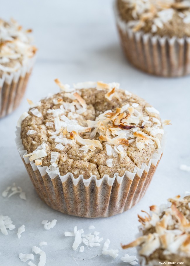 Recette facile de muffins au mélangeur pour bien commencer la journée (sans gluten, œufs ou produits laitiers) 