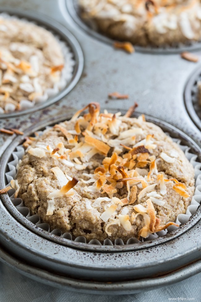 Recette facile de muffins au mélangeur pour bien commencer la journée (sans gluten, œufs ou produits laitiers) 