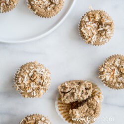 Recette facile de muffins au mélangeur pour bien commencer la journée (sans gluten, œufs ou produits laitiers) 