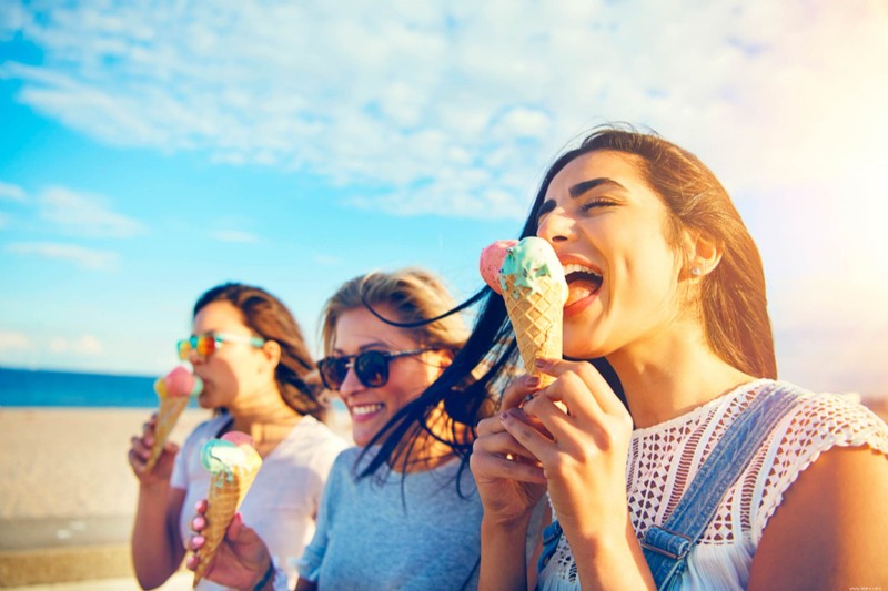 Vous avez servi de la crème glacée à la mauvaise température pendant tout ce temps 