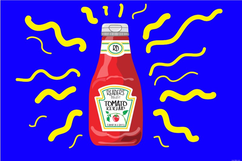 Affaire classée :voici où vous devriez stocker votre ketchup 