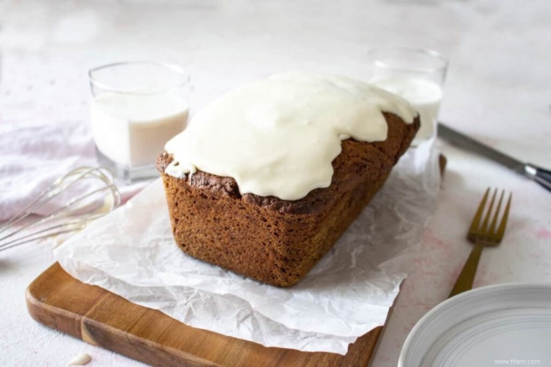 Pain de gâteau aux carottes avec glaçage à l érable 