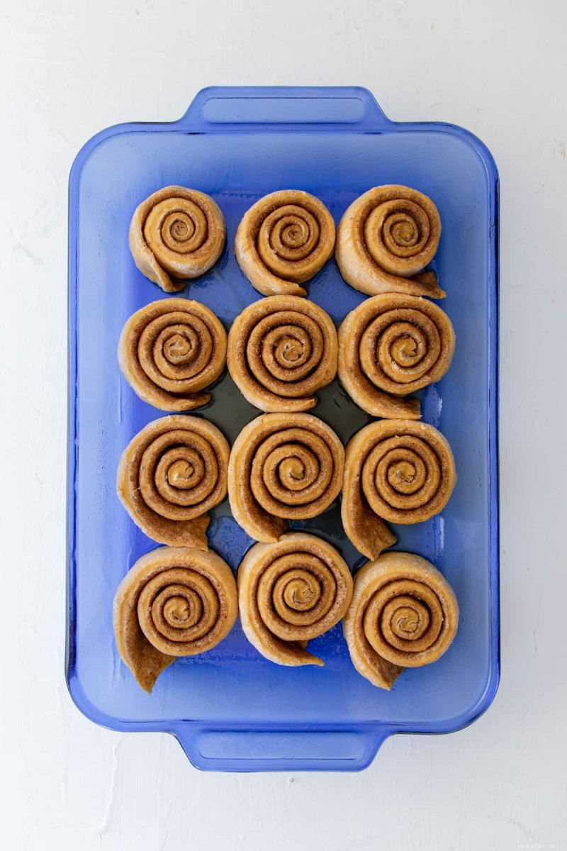 Brioches à la cannelle et à la citrouille pour la nuit 