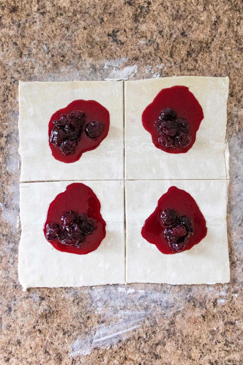 Tartes aux cerises acidulées 