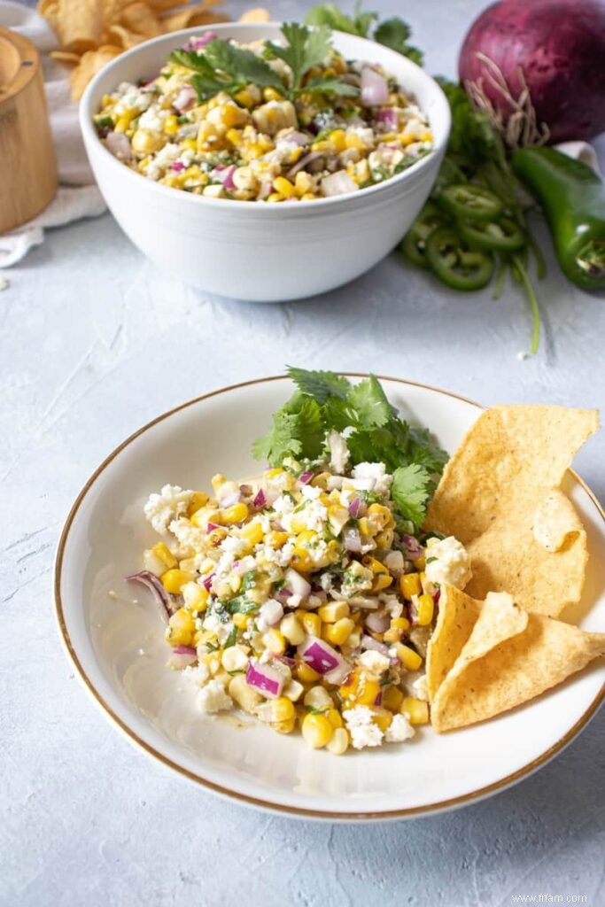 Trempette santé mexicaine au maïs 