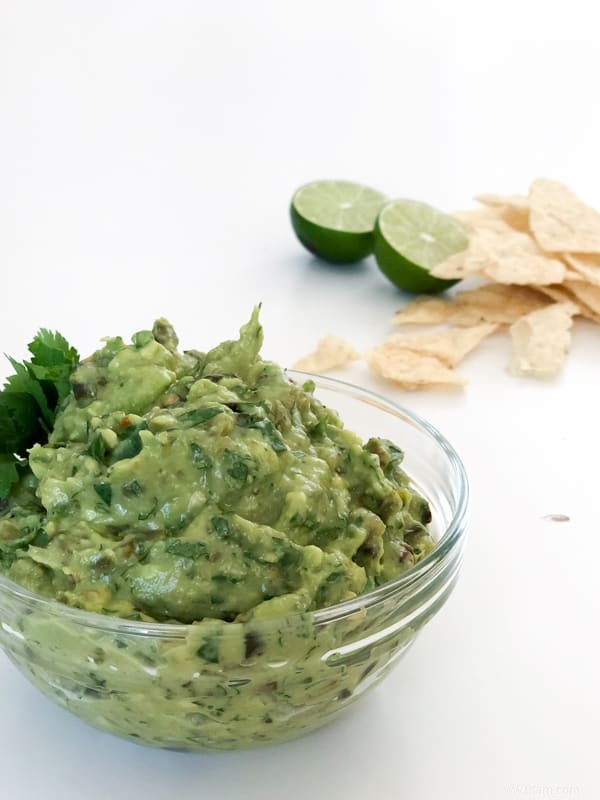 Poblano et guacamole au piment vert 