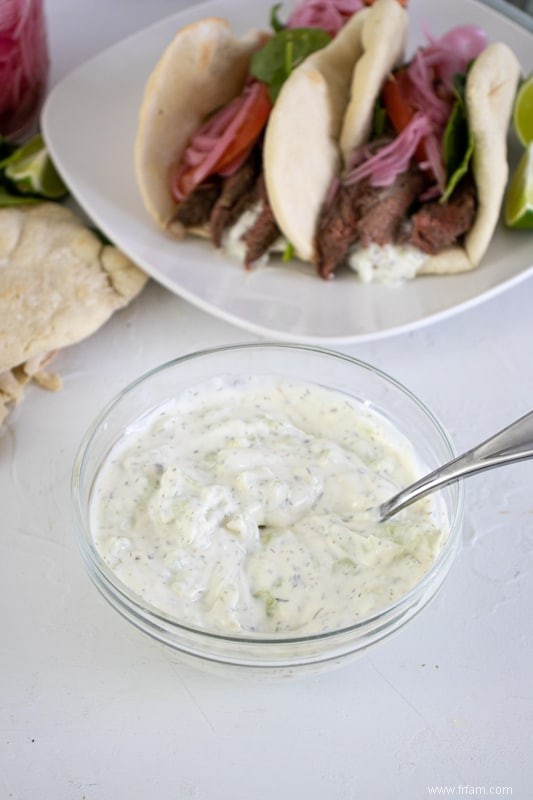 Sauce tzatziki maison facile 