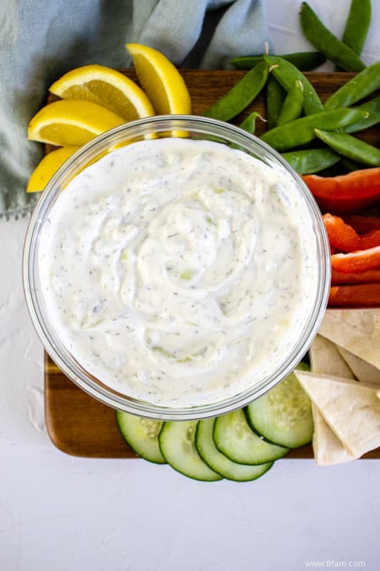 Sauce tzatziki maison facile 