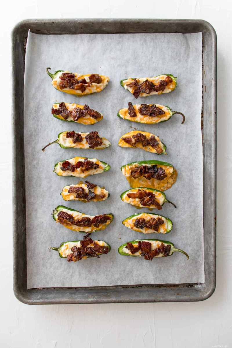 Croustillant Bacon Cheddar Jalapeno Poppers 