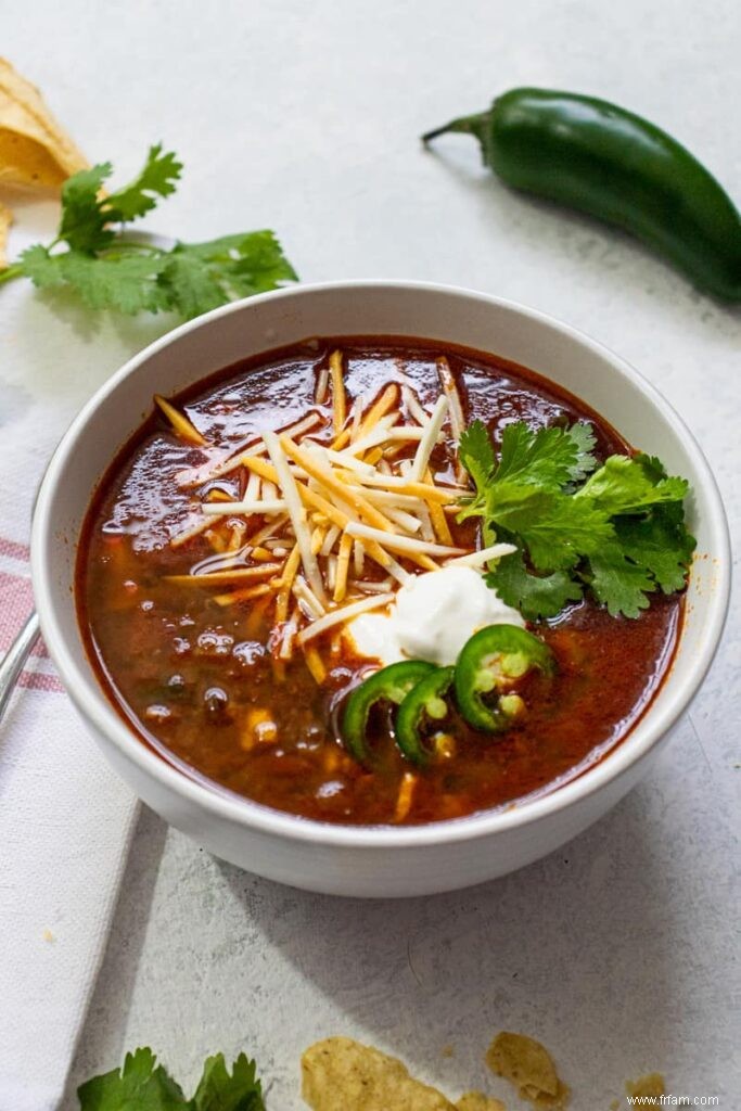 Soupe instantanée aux tacos 