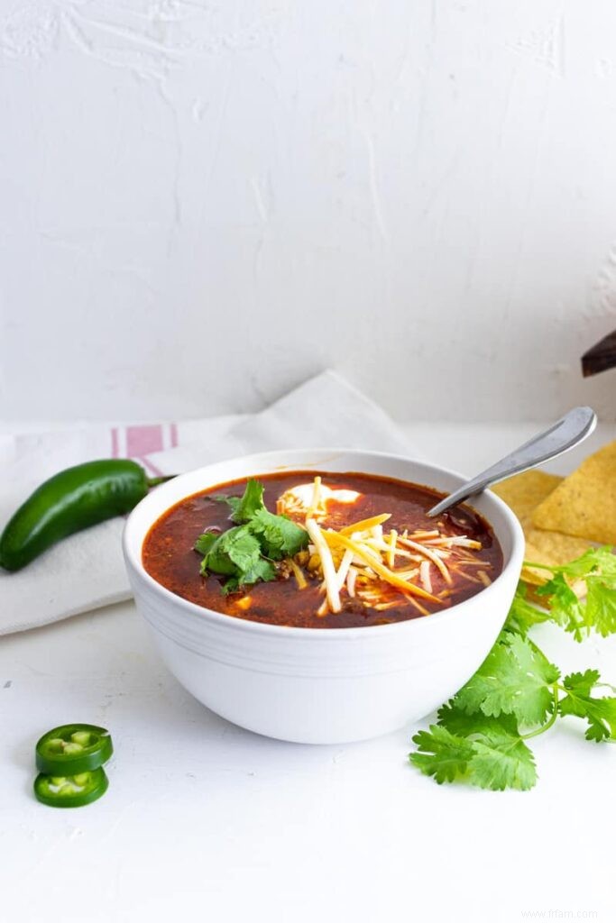 Soupe instantanée aux tacos 