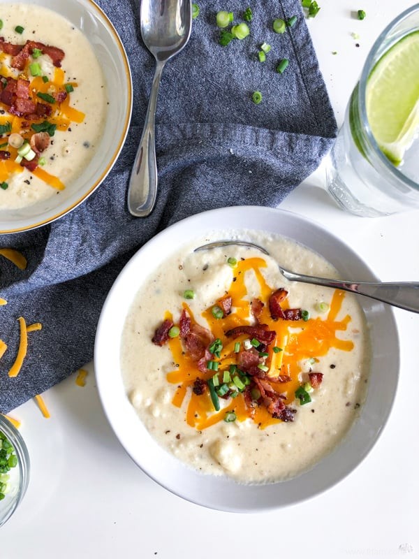 Soupe instantanée aux pommes de terre 