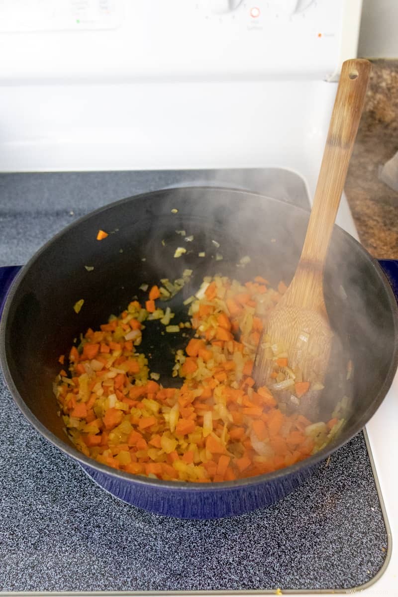 Soupe à la dinde et au riz 