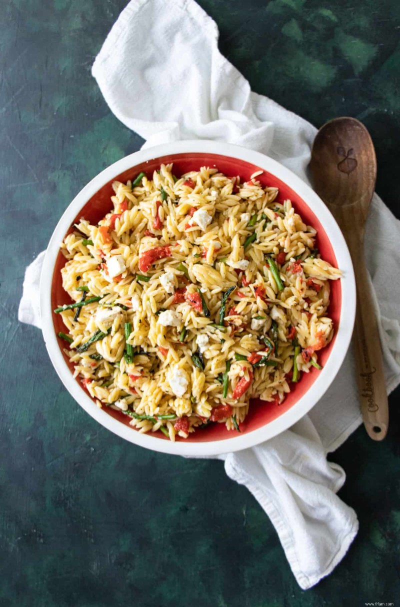 Salade d orzo d été 