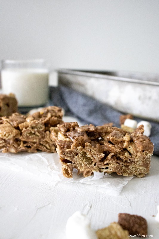 Barres de guimauve Chex au chocolat 