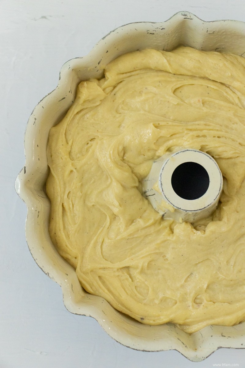 Gâteau à la crème de fromage Pound 