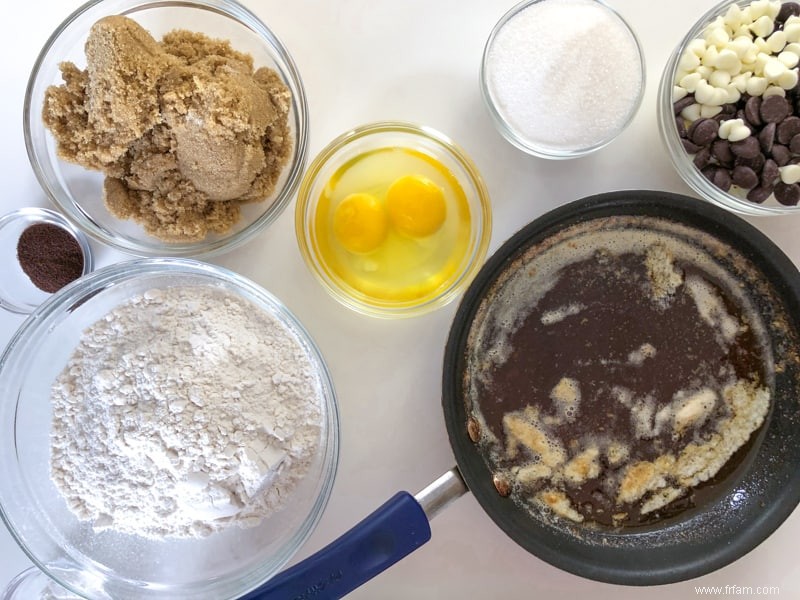 Biscuits aux pépites de chocolat au beurre brun No Chill 