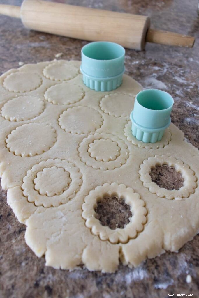 Biscuits sablés Linzer 