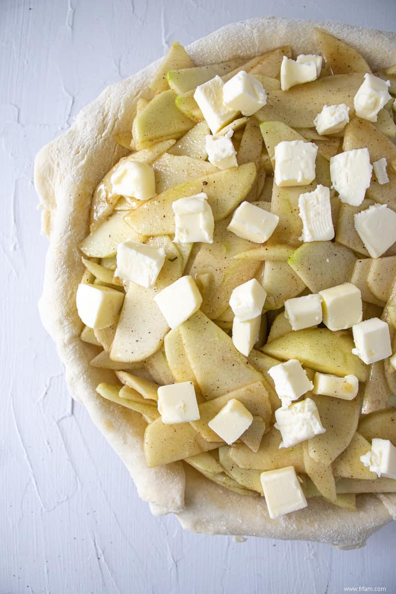 Recette de tarte aux pommes de ma mère 