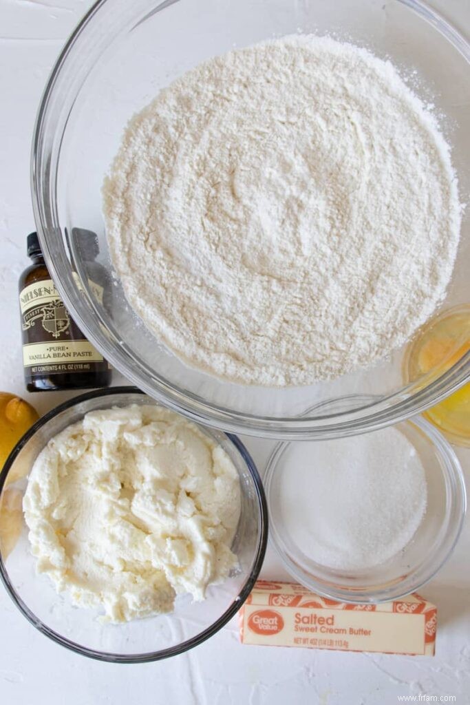 Biscuits au citron et à la ricotta 