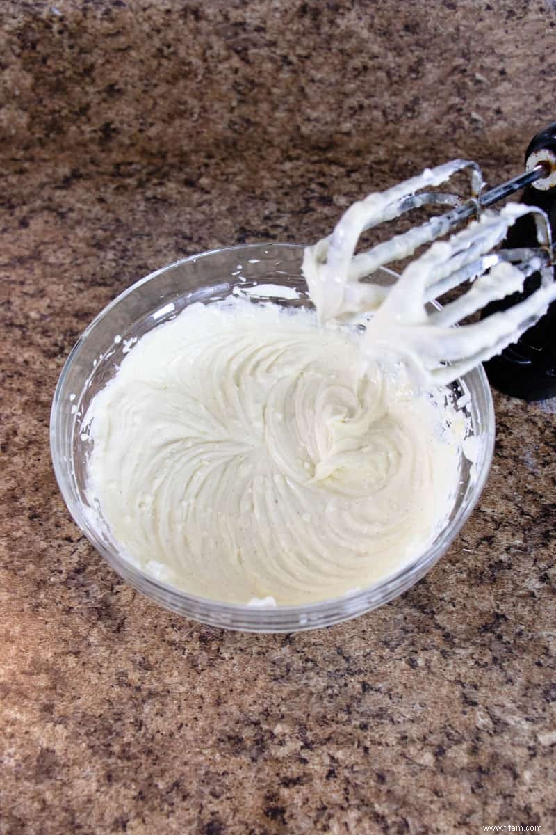 Gâteau au fromage sous vide au citron et aux bleuets 