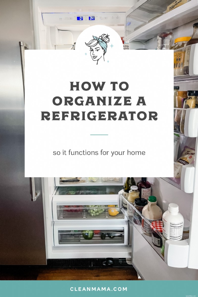 Comment organiser un réfrigérateur - pour qu il fonctionne pour votre maison 