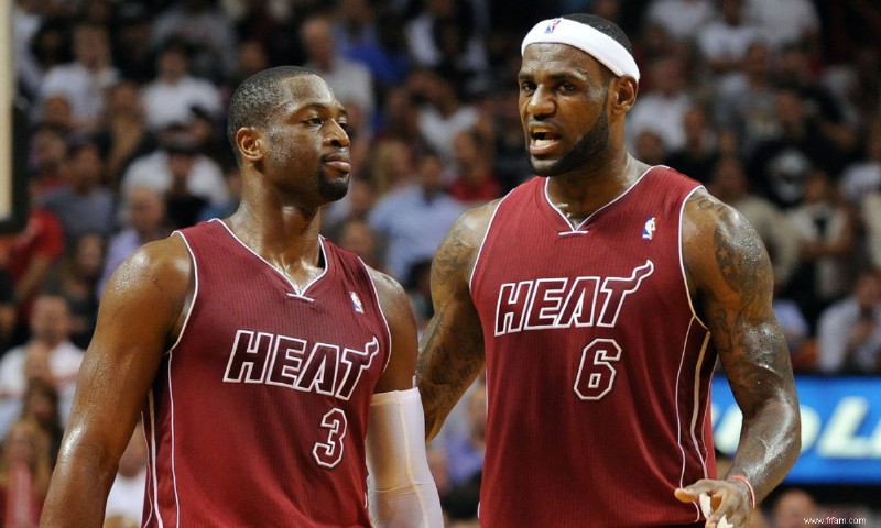 Cinq des meilleurs amis de LeBron James en NBA 