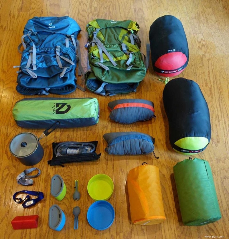 The Dyrt on The Camp Kit :kits de camping complets à louer 