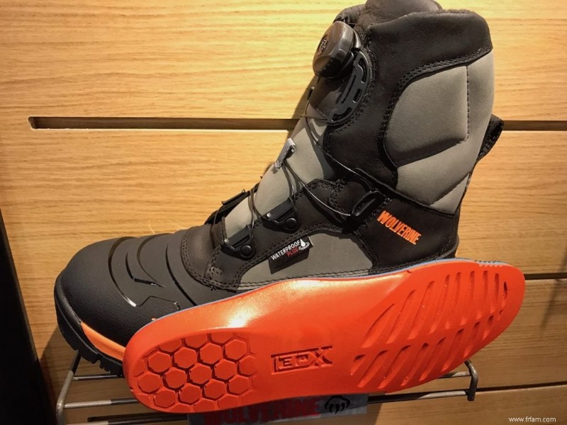 La botte la plus badass chez Outdoor Retailer :Wolverine Vortex avec lacets Boa 